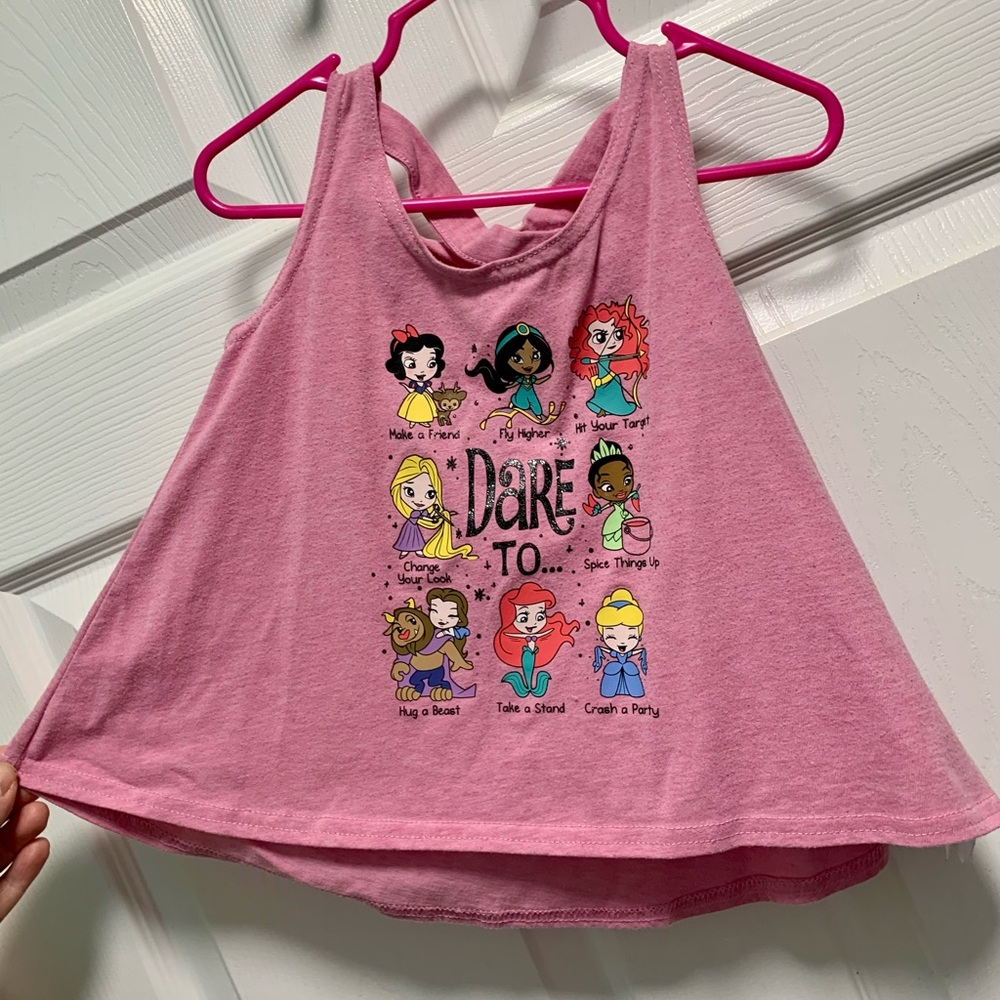 Toddler Girls Disney Princess swing tank